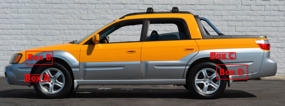 subaru baja side view
